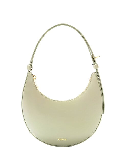 FURLA DELIZIA  Mini Bag a spalla, in pelle light salvia - Borse Donna