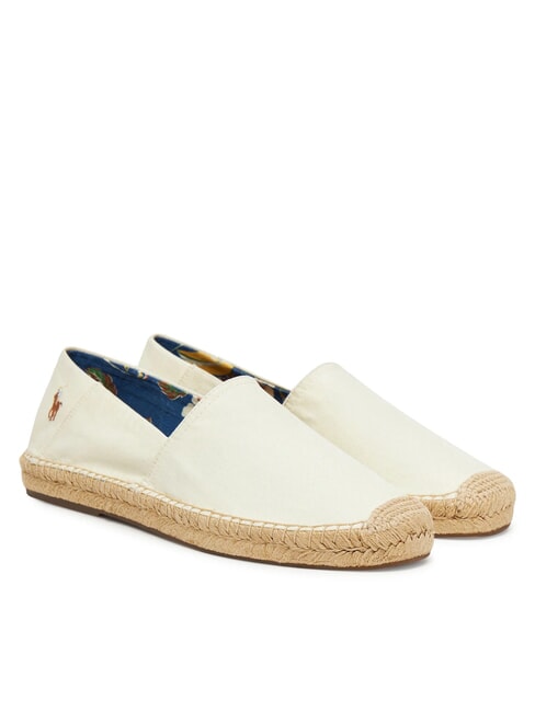 RALPH LAUREN CEVIO SLIP  Espadrillas cream - Scarpe Uomo