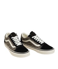 VANS OLD SKOOL COLOR THEORY Sneakers in tela black/leopard - Scarpe Unisex - 1