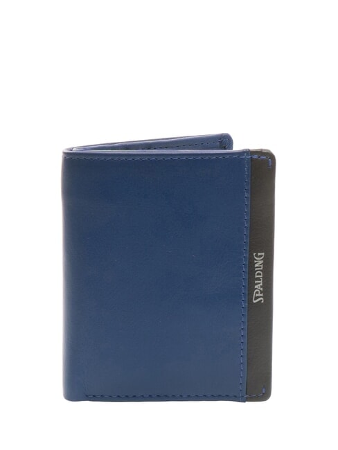 SPALDING SNAP  Portafoglio Uomo in pelle testamoro - Portafogli Uomo