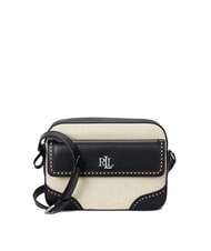 RALPH LAUREN MARCY Borsa camera case in paglia con tasca - Borse Donna