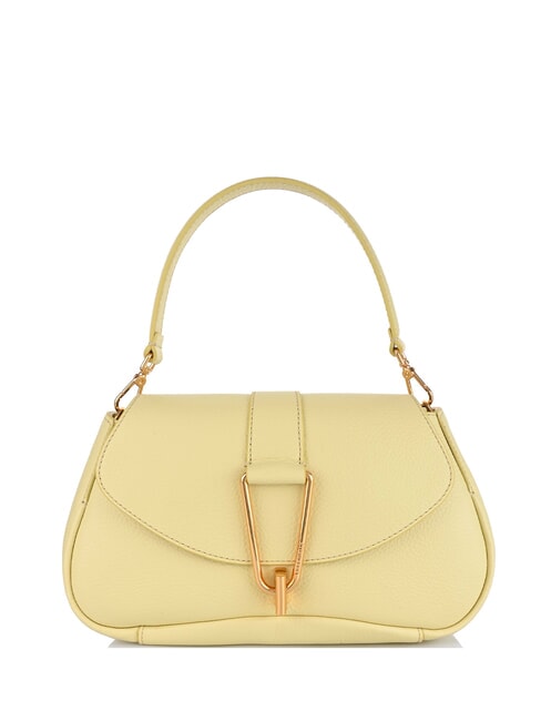 COCCINELLE HIMMA Borsa a mano pelle martellata lime wash - Borse Donna