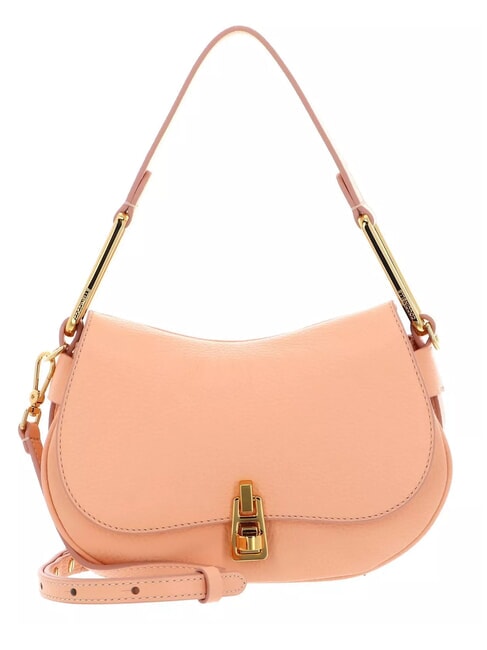 COCCINELLE MAGIE SOFT Borsa a spalla in pelle con tracolla sunrise - Borse Donna