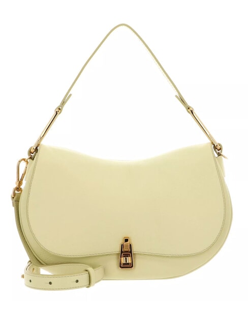 COCCINELLE MAGIE SOFT Borsa a spalla in pelle con tracolla lime wash - Borse Donna