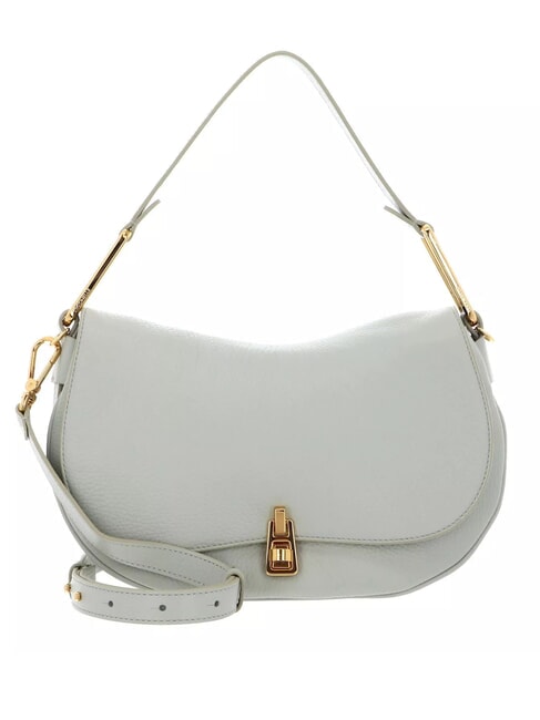 COCCINELLE MAGIE SOFT Borsa a spalla in pelle con tracolla celadon green - Borse Donna