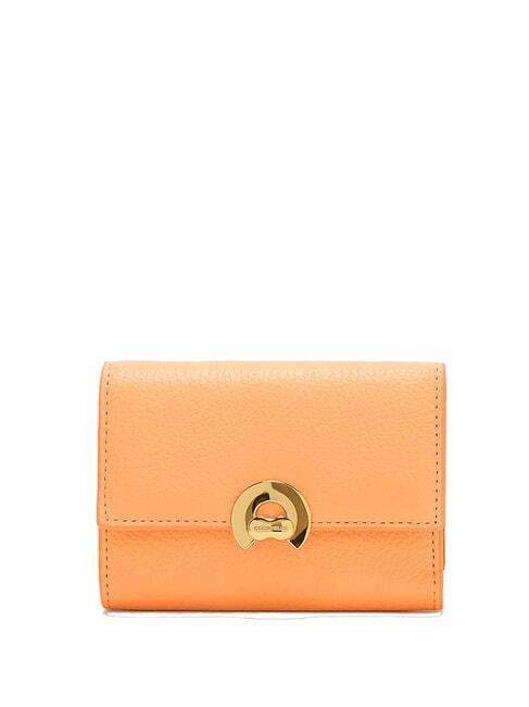 COCCINELLE BINXIE  Portafoglio small in pelle sunrise - Portafogli Donna