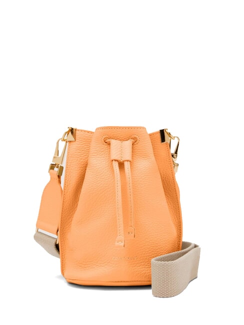 COCCINELLE HYLE Mini Secchiello a tracolla, in pelle sunrise - Borse Donna