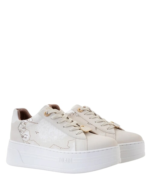 ALVIERO MARTINI PRIMA CLASSE GEO ELEVATE  Sneakers alte avorio - Scarpe Donna