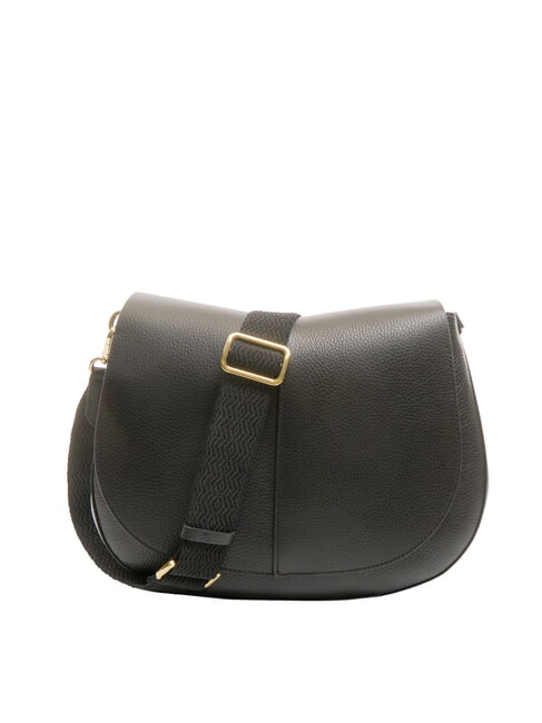 GIANNI CHIARINI HELENA ROUND Borsa piccola in pelle a tracolla Nero - Borse Donna