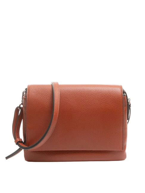 GIANNI CHIARINI THREE Borsetta a tracolla, in pelle brick red - Borse Donna