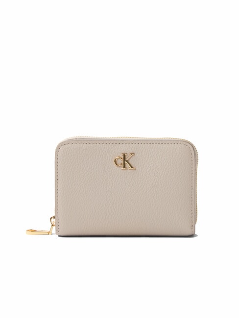 CALVIN KLEIN CKJ MINIMAL MONOGRAM Portafoglio medio in pelle chateau - Portafogli Donna