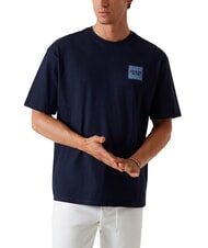 GUESS PATCH AT CHEST  T-Shirt in cotone - T-shirt Uomo