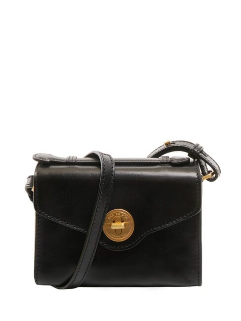 THE BRIDGE IRENE  Mini Bag a tracolla, in pelle Nero Oro - Borse Donna