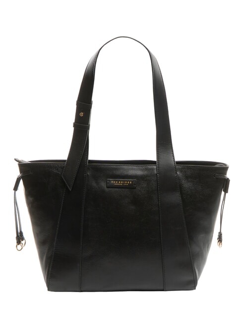 THE BRIDGE CARLOTTA Borsa shopping in pelle Nero Oro - Borse Donna