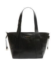 THE BRIDGE CARLOTTA Borsa shopping in pelle Nero Oro - Borse Donna - 1