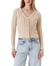 GUESS GISELLE Cardigan a trecce con bottoni - Maglie Donna