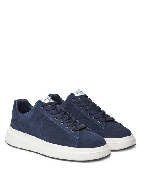 GUESS ELBA  Sneakers in pelle blue - Scarpe Uomo