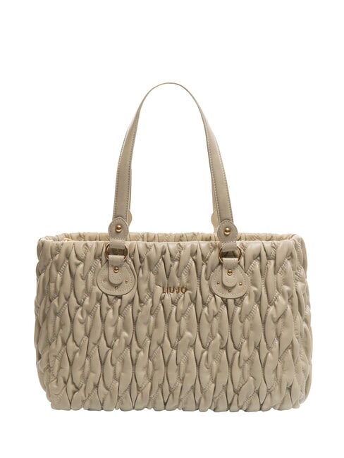LIUJO AIDE Borsa tote trapuntata marmo - Borse Donna