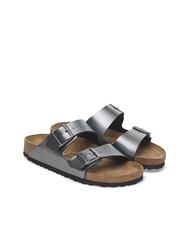 BIRKENSTOCK ARIZONA Sandalo ciabatta metallizzato black - Scarpe Donna - 1
