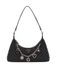 GUESS EVERLEE Borsa a spalla NERO - Borse Donna - 1