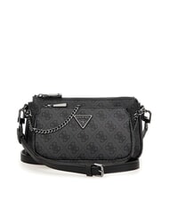 GUESS NOELLE 2 Doppia borsa a tracolla coal - Borse Donna - 1