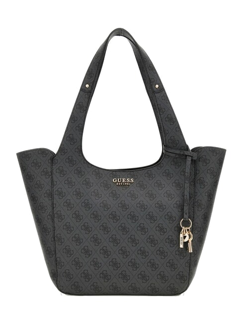 GUESS CALISTA 4G Borsa a spalla coal - Borse Donna