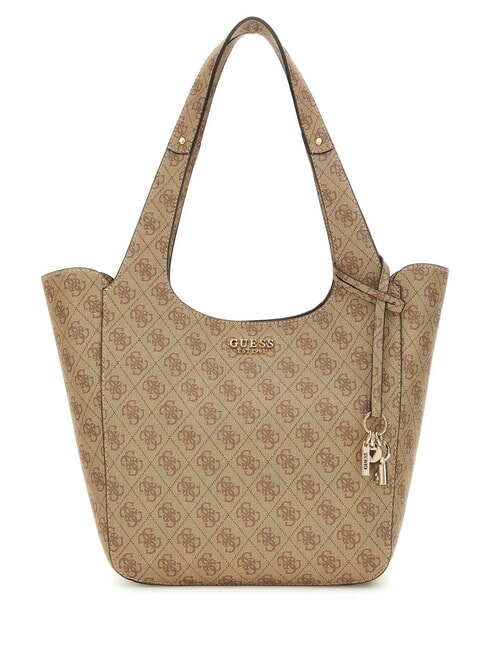 GUESS CALISTA 4G Borsa a spalla LATTE LOGO - Borse Donna
