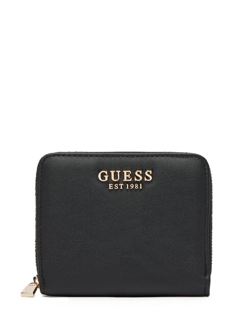 GUESS TALENT Portafoglio zip around piccolo NERO - Portafogli Donna