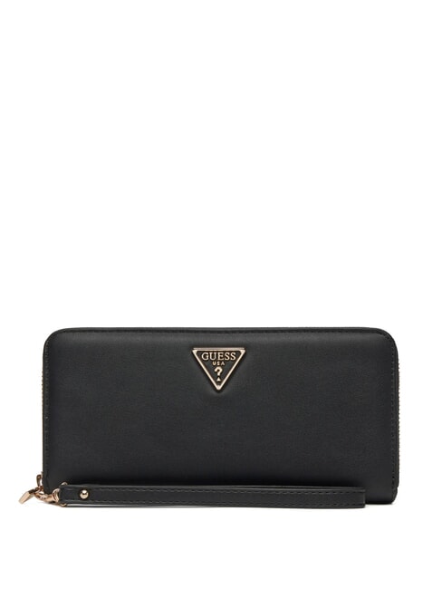 GUESS TALENT Portafoglio zip around NERO - Portafogli Donna