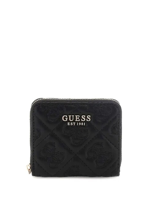 GUESS ADELASIA Portafoglio small NERO - Portafogli Donna
