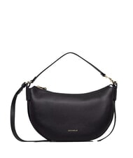 COCCINELLE C-EASY Borsa sacca media in pelle Nero - Borse Donna - 1