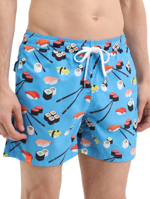 SUN68 JAPAN Costume uomo da mare blue - Costumi da bagno Uomo