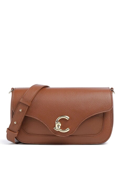 COCCINELLE C-ME Borsa a tracolla cognac - Borse Donna