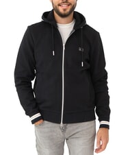 SUN68 HERITAGE Felpa full zip con cappuccio - Felpe Uomo