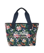 SUN68 LOGO BEACH Borsa mare in canvas - Borse Donna