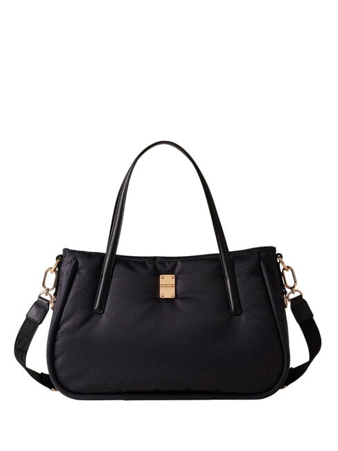 BORBONESE CAHIER  Shopper a spalla, con tracolla dark black - Borse Donna