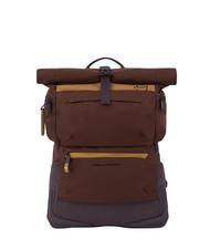 PIQUADRO CAMPIONARIO - CORNER 2.0 Zaino porta PC 15,6", con cover antipioggia MARRONE - Zaini da lavoro porta PC - 1