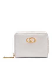 LIUJO LAPUFFY  Portafoglio Zip Around Medio OFFWHITE - Portafogli Donna - 1