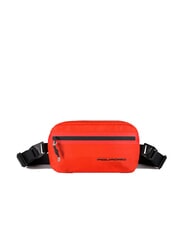 PIQUADRO CAMPIONARIO - PQ-MODULAR Marsupio in tessuto riciclato ROSSO - Marsupi - 1