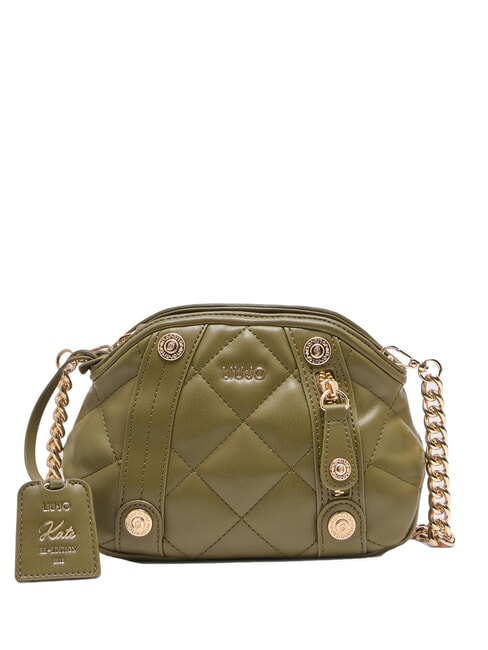 LIUJO KATE Borsa piccola trapuntata a tracolla armygreen - Borse Donna