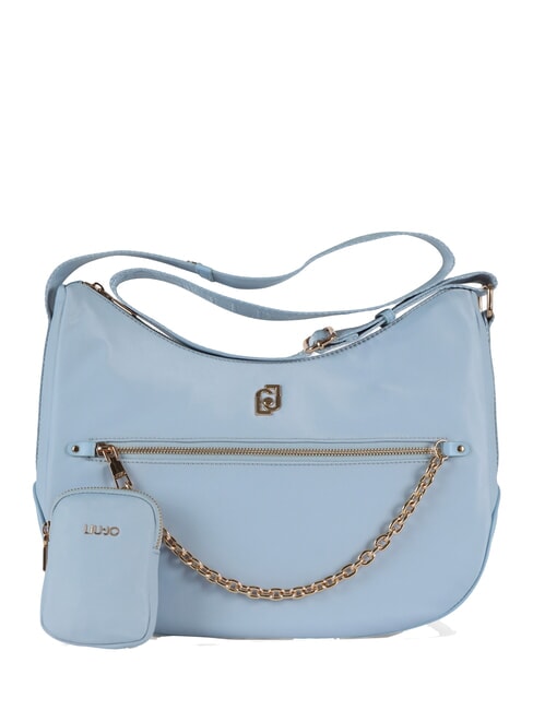 LIUJO ACHALA Borsa a spalla in nylon con pouch cielo - Borse Donna