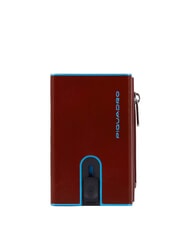 PIQUADRO BLUE SQUARE Portafoglio in pelle con sliding system cuoio4 - Portafogli Uomo - 1