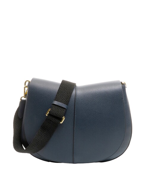 GIANNI CHIARINI HELENA ROUND Borsa piccola in pelle a tracolla BLU NAVY - Borse Donna