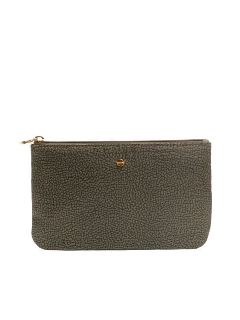 BORBONESE CLASSICA Pochette a mano alloro - Bustine & Necessaire