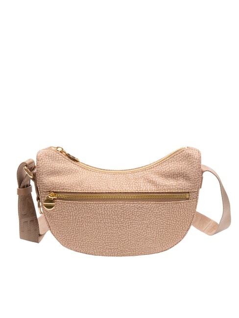 BORBONESE HOBO LUNA MINI ECO LINE Borsa sacca a tracolla mauve - Borse Donna