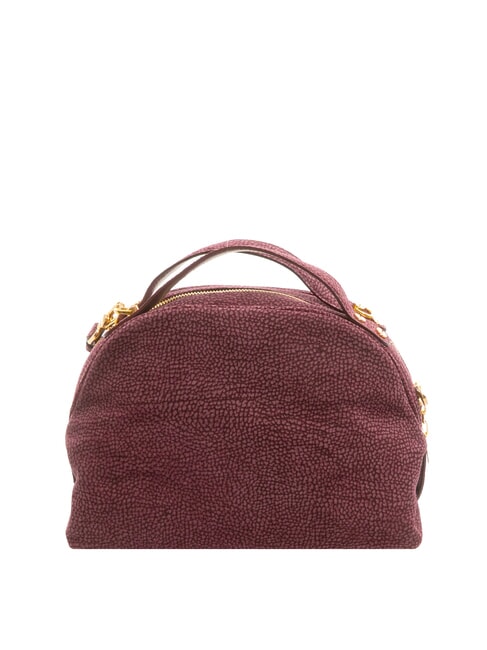 BORBONESE CAMOSCIO Borsa in pelle a tracolla merlot - Borse Donna