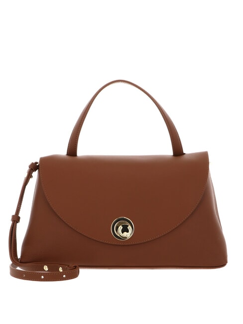 COCCINELLE NIKLA Borsa a mano, con tracolla  cognac/noir - Borse Donna