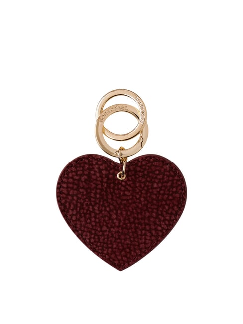BORBONESE HEART Portachiavi cuore merlot - Portachiavi