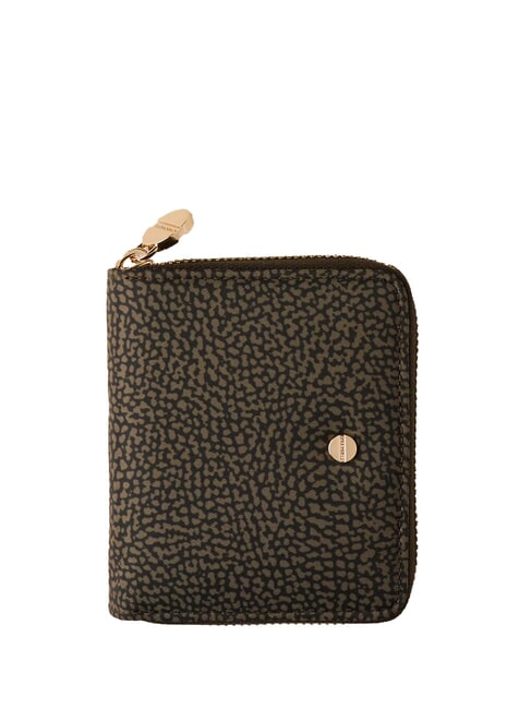 BORBONESE CLASSICA  Portafoglio medio zip around  alloro - Borsoni