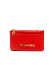 LOVE MOSCHINO JEWEL Portacarte piatto con zip - Portafogli Donna